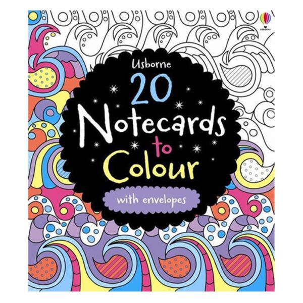 20 Notecards To Colour