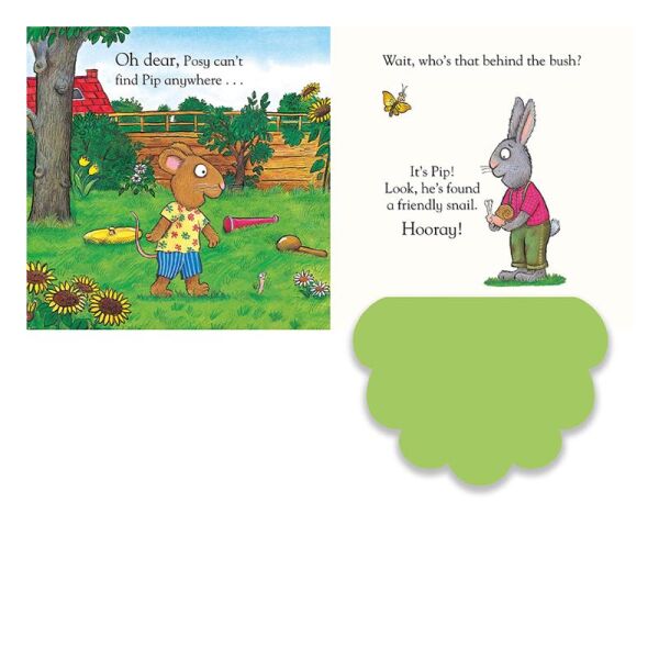 Pip And Posy In The Garden Felt Flap Fun For Babie
