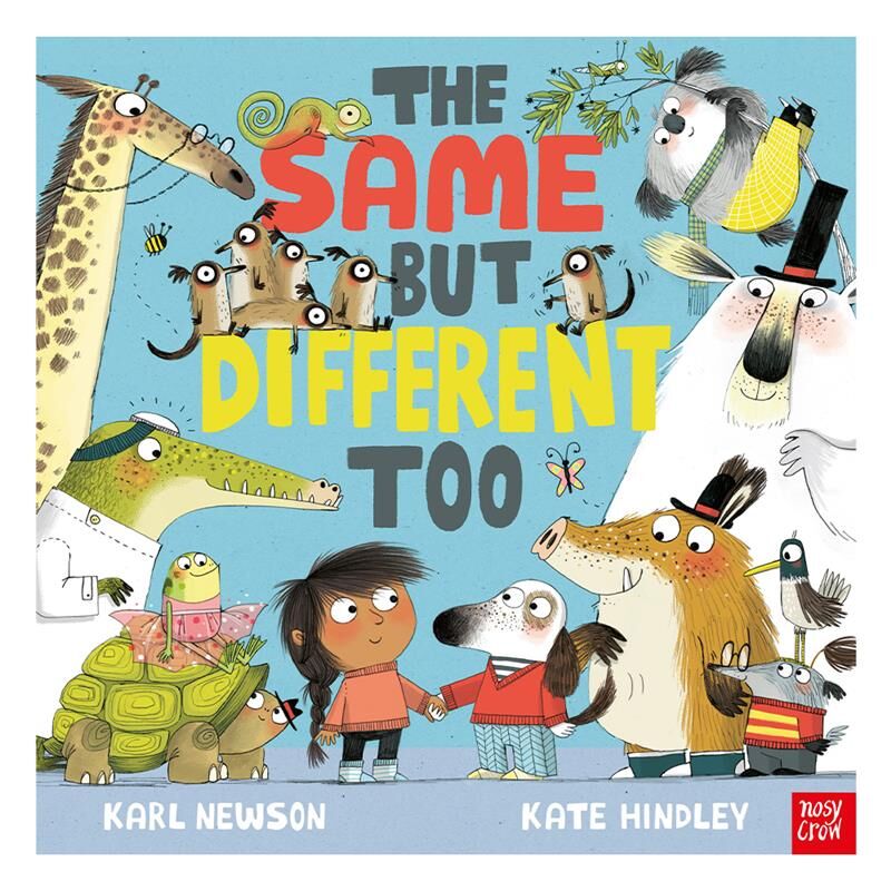 The Same But Different Too - Board Book
