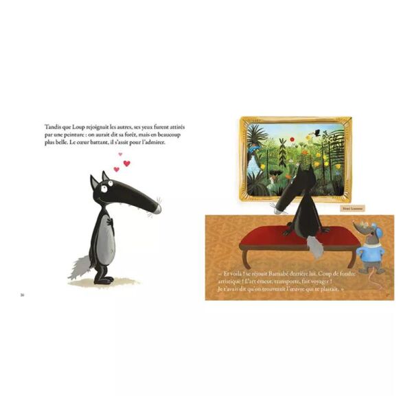 Le Loup Qui Enquetait Au Musee