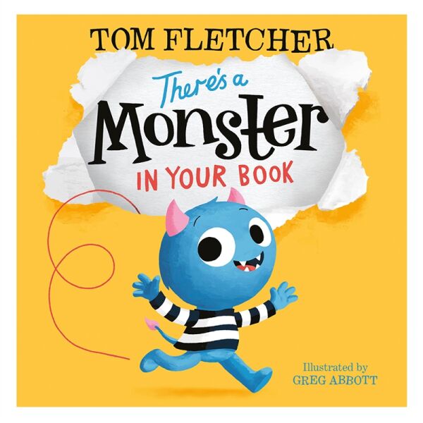 Theres A Monster In Your Book (Boardbook)