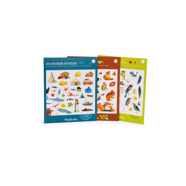 Pochette stickers Le jardinier Le Jardin du Moulin