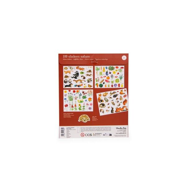 Pochette stickers Le jardinier Le Jardin du Moulin