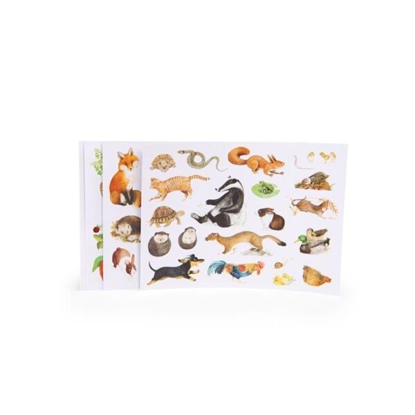 Pochette stickers Le jardinier Le Jardin du Moulin
