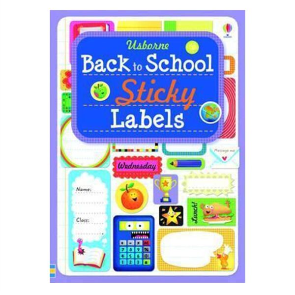 BACK TO SCHOOL STICKY LABELS