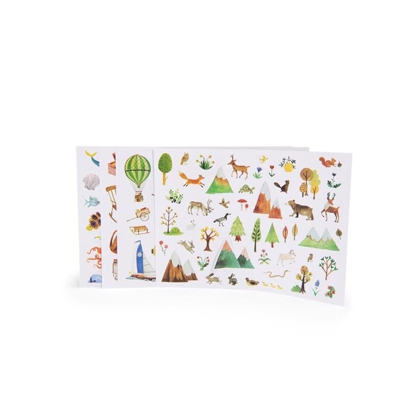 Pochette stickers Lexplorateur Le Jardin du Moulin