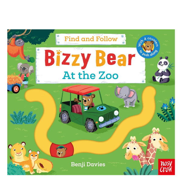 Bizzy Bear - Find and Follow At the Zoo