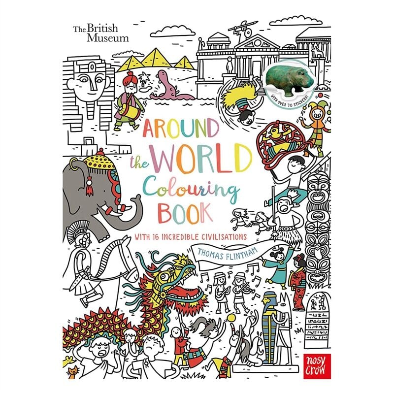 Around The World Colouring Book