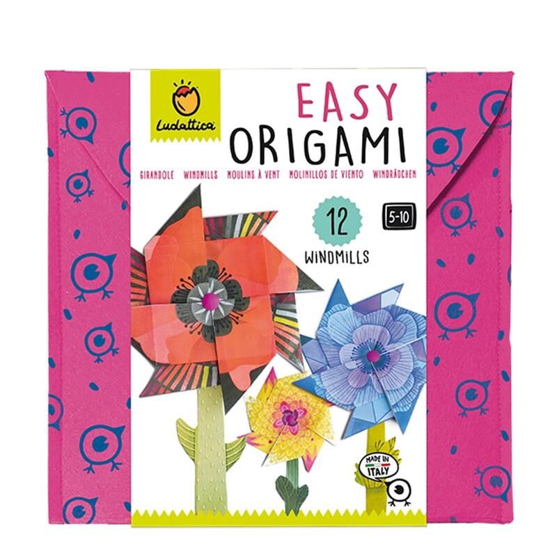 Adım Adım Origami - Rüzgar Gülü
