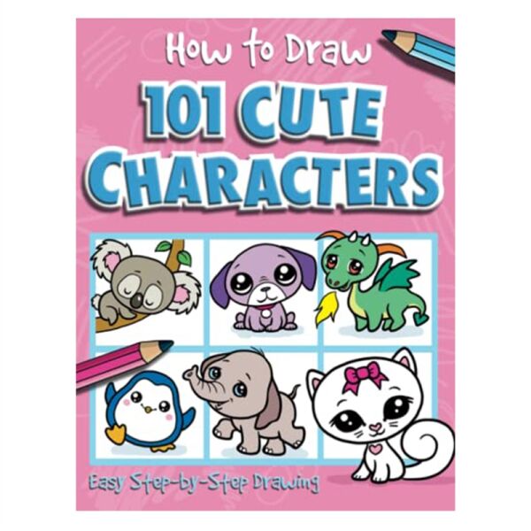 How To Draw 101 Cute Characters