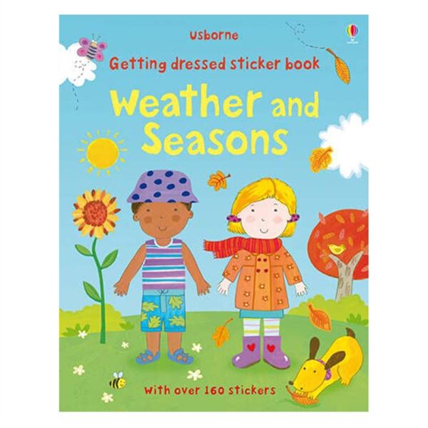 GETTING DRESSED STICKER BOOK WEATHER AND SEASONS