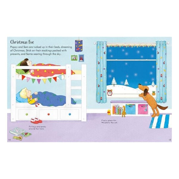 Poppy and Sams Christmas Sticker Book