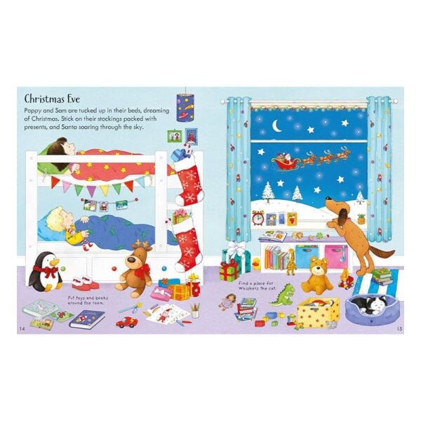 Poppy and Sams Christmas Sticker Book