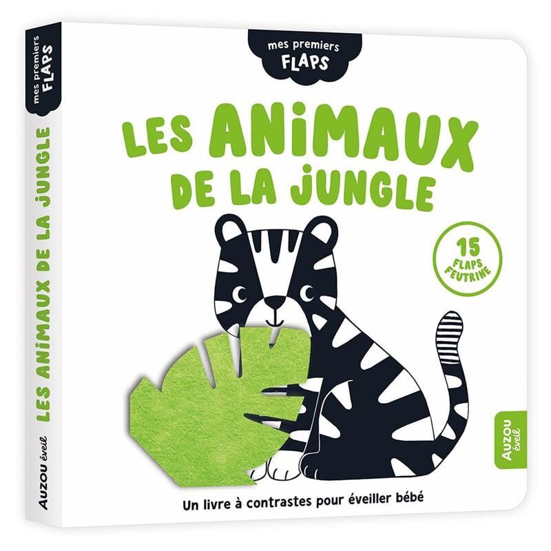MES PREMIERS FLAPS  - LES ANIMAUX DE LA JUNGLE