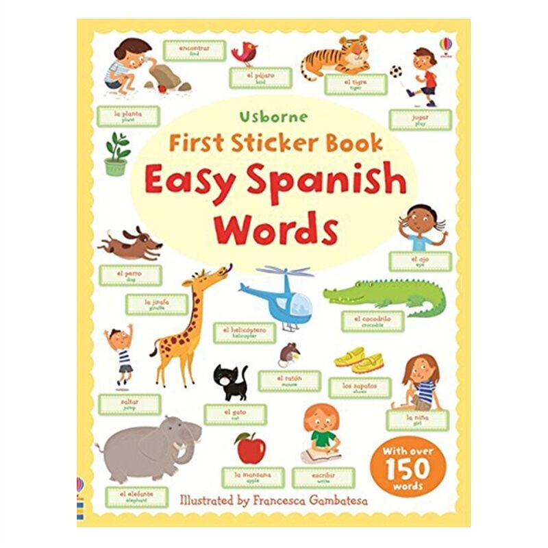 EASY SPANISH WORDS - FIRST STICKER BOOK