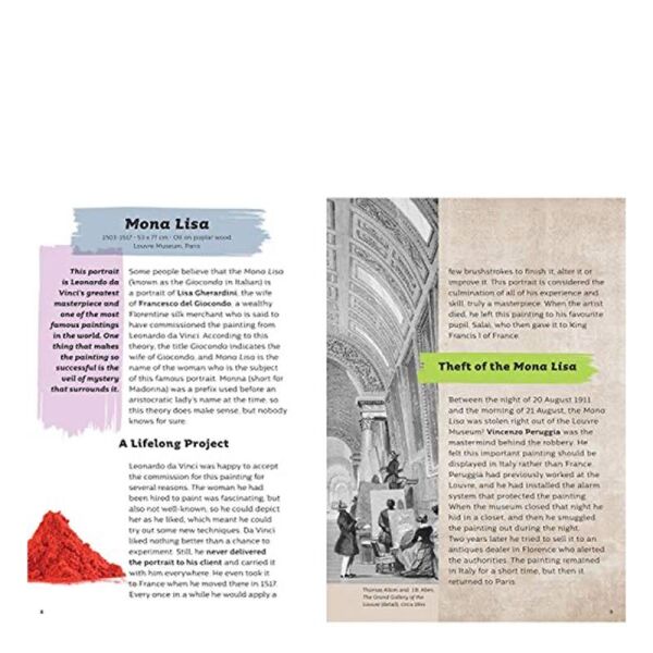 Sanat Eserleri -Puzzle ve Kitap -Leonardo Da Vinci