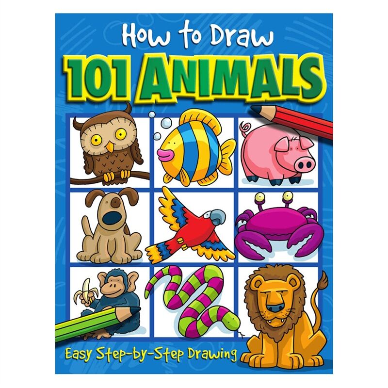How To Draw 101 Animals