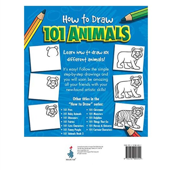 How To Draw 101 Animals