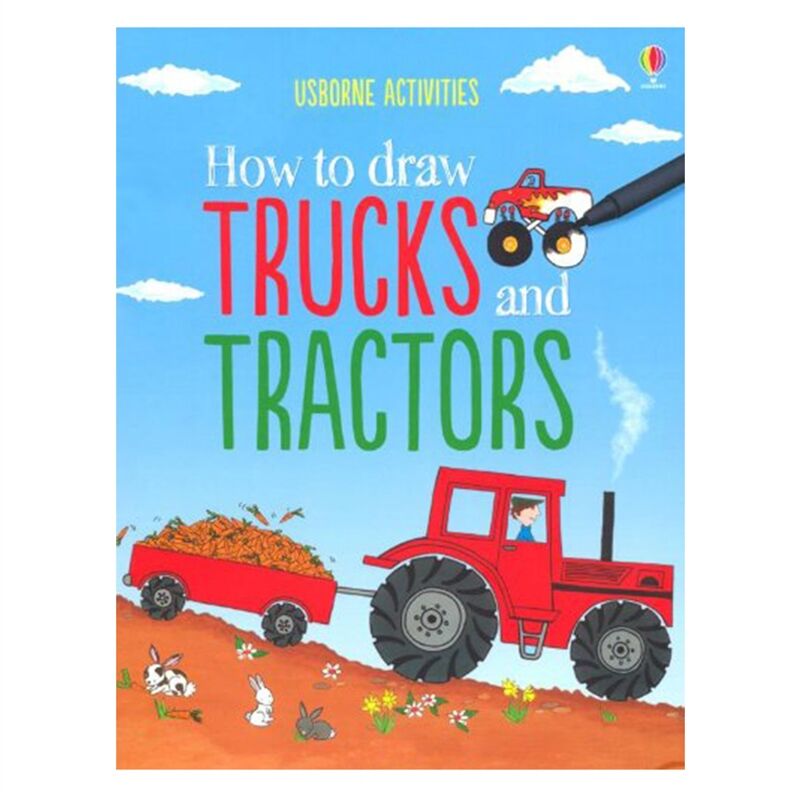 How To Draw Trucks And Tractors