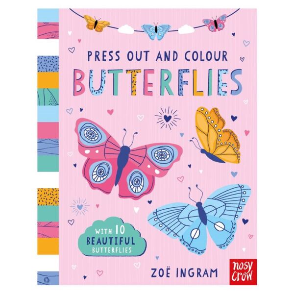 Press Out And Colour: Butterflies