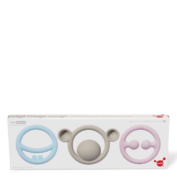 Nigi Nagi Nogi Pastel Ice Blue-Baby Pink-Beige