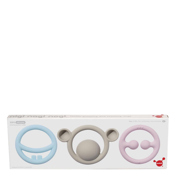 Nigi Nagi Nogi Pastel Ice Blue-Baby Pink-Beige