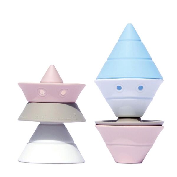 Hix Pastel White-Baby Pink-Beige-Ice Blue
