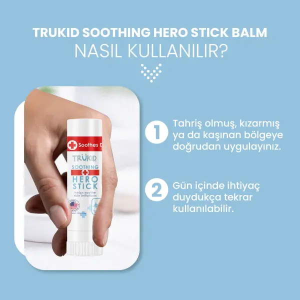 Hero Stick Kuruluk, Tahriş ve Kaşıntıya Yardımcı - 15.6 Gr