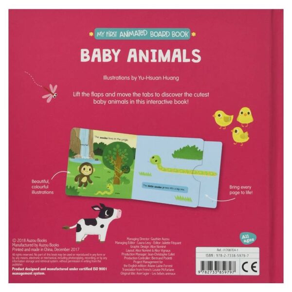 Baby Animals - My First Animated Board Book