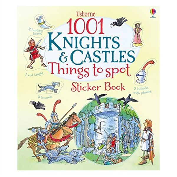 1001 Knights And Castle Things To Spot Sticker Boo