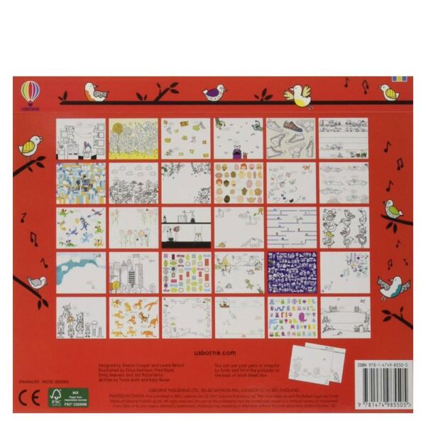 Drawing And Colouring Pad