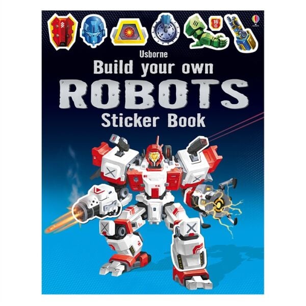 Buld Your Own Robots Sticker Book