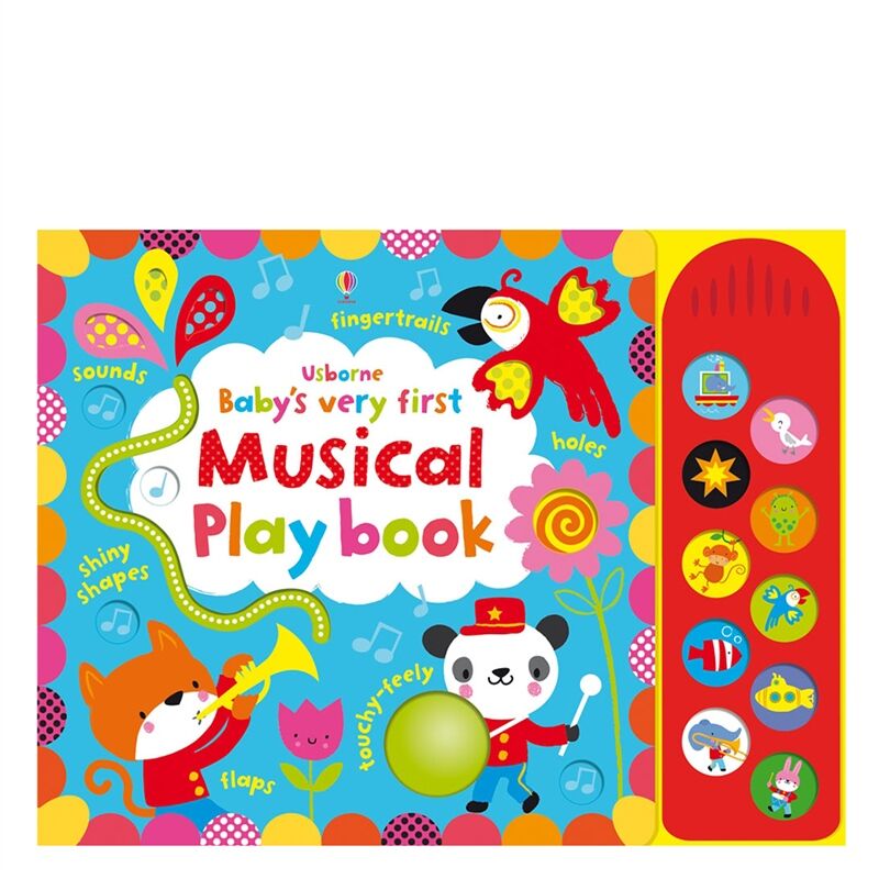 BABY S VERY FIRST MUSICAL PLAY BOOK WITH SOUND PAN