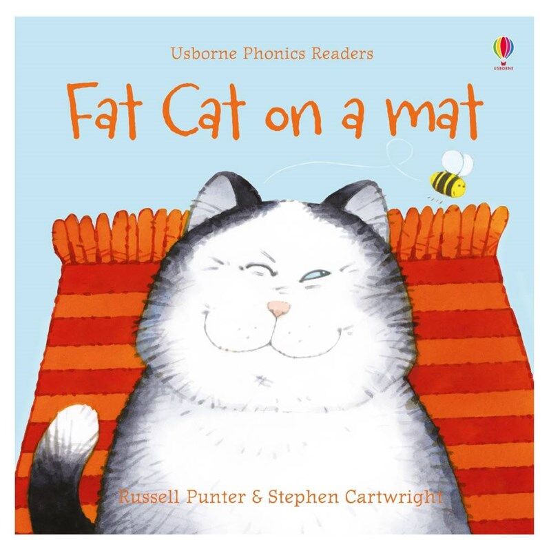 Fat Cat On A Mat - Usborne Phonics Readers