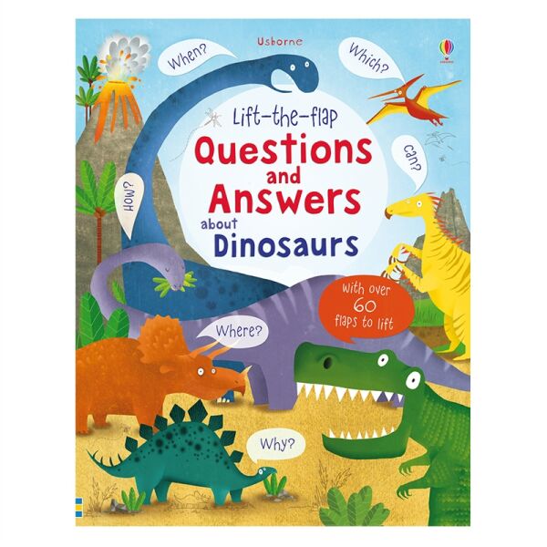 Lift-The-Flap Questions And Answers About Dinosaur