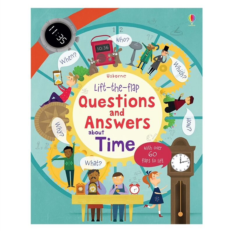 Lift-The-Flap Questions And Answers About Time