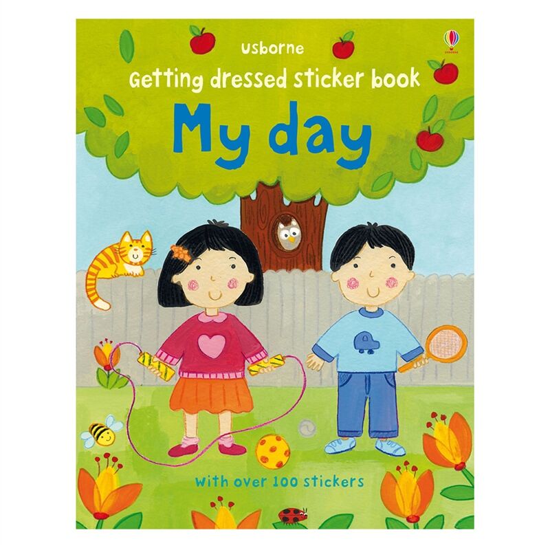 GETTING DRESSED STICKER BOOK MY DAY