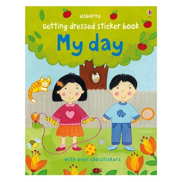GETTING DRESSED STICKER BOOK MY DAY