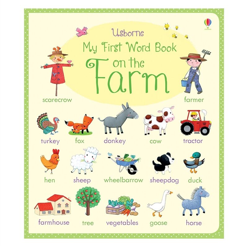 My First Word Book On The Farm