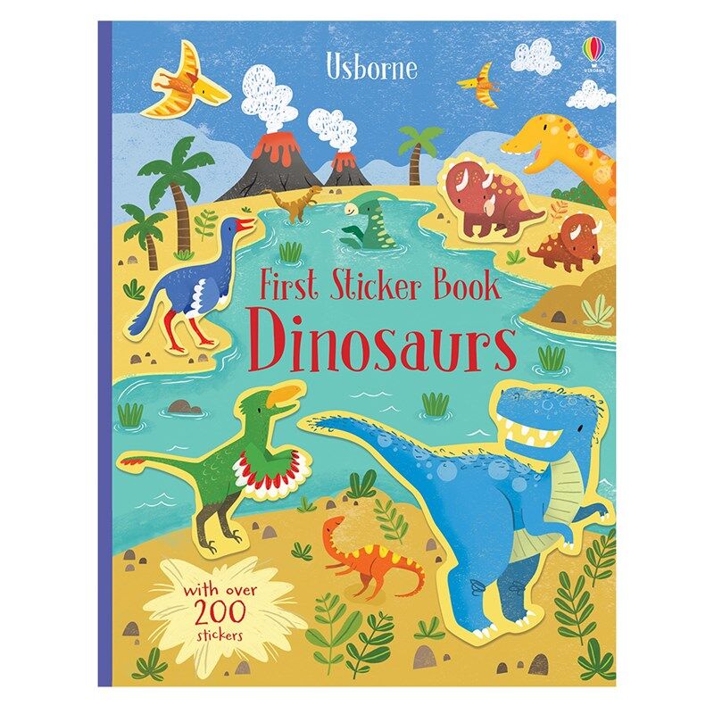 First Sticker Book Dinosaurs