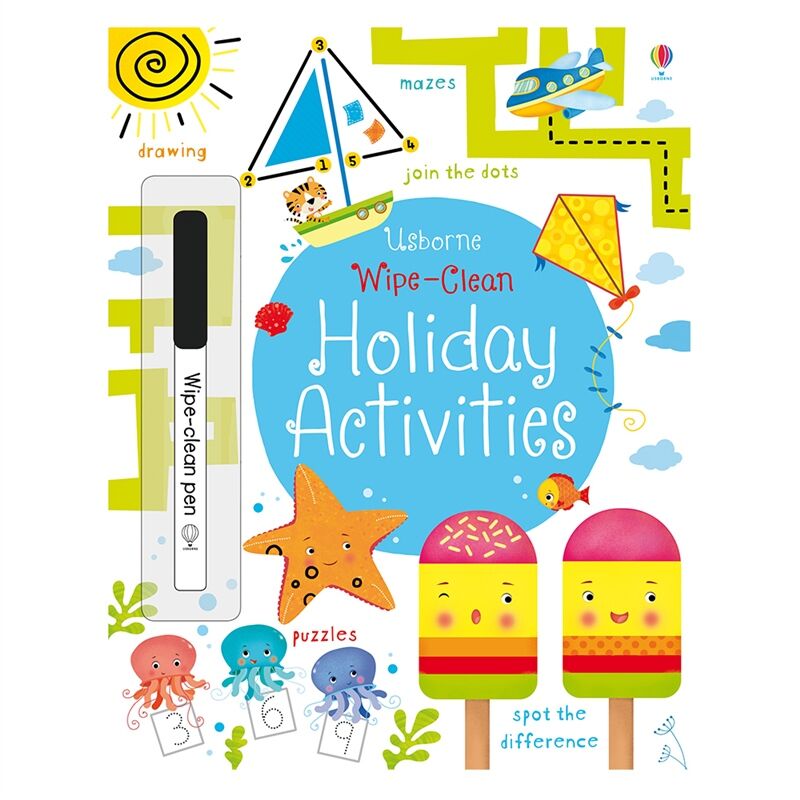 Wipe-Clean Holiday Activity