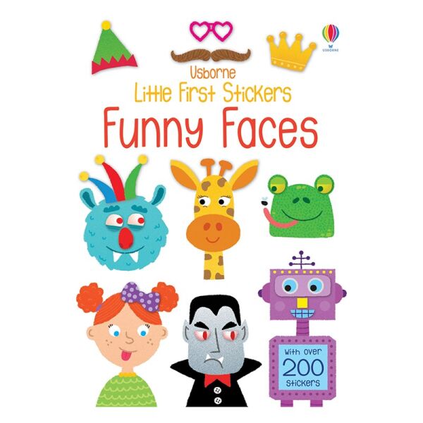 Little First Stickers Funny Faces