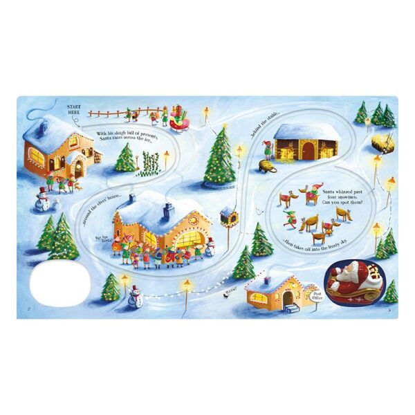 Wind-Up Santas Sleigh
