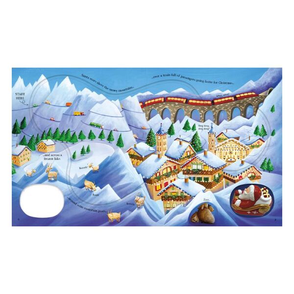 Wind-Up Santas Sleigh