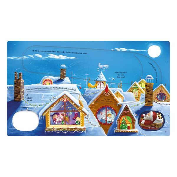 Wind-Up Santas Sleigh
