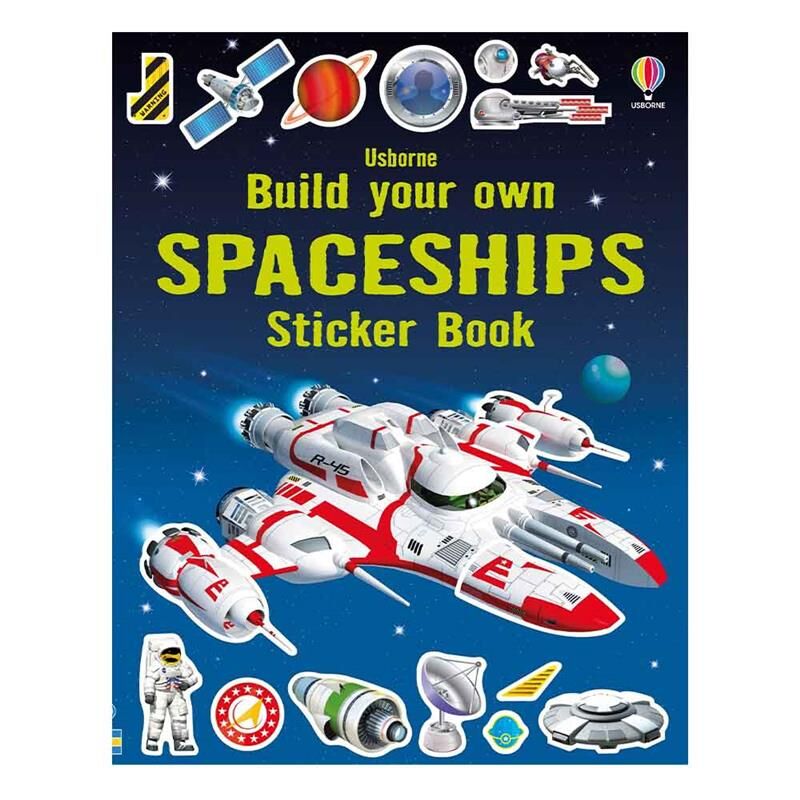 Build Your Own Spaceships Sticker Book