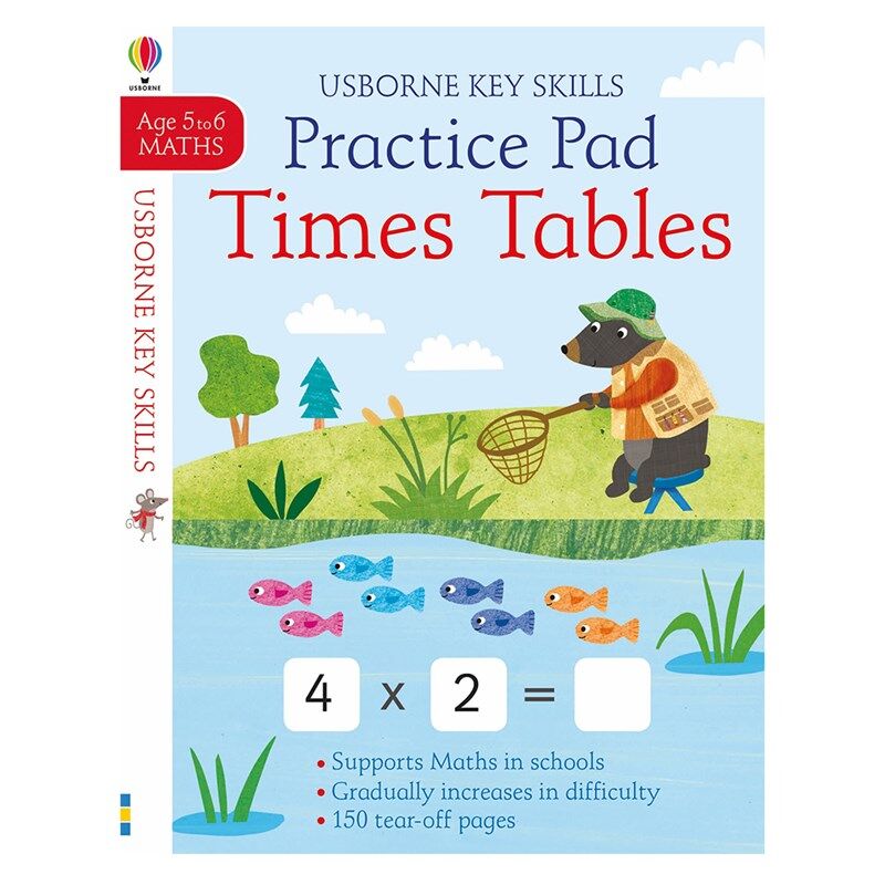 Key Skills Times Tables Practice Pad 5-6