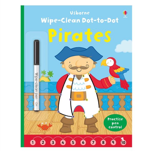 Pirates - Wipe - Clean Dot-To-Dot