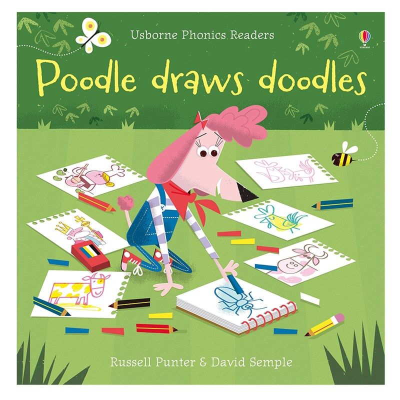 Poodle Draws Doodles - Usborne Phonics Readers