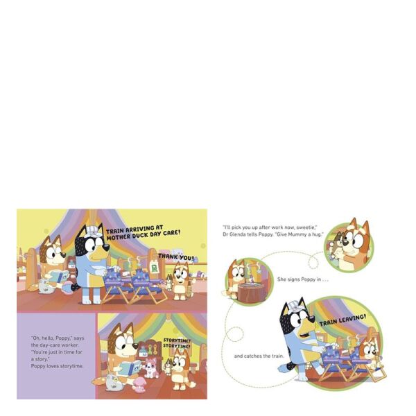 Bluey - Trains - Paperback